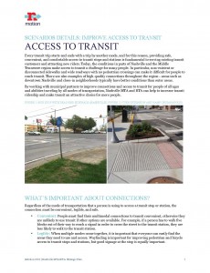 Access to Transit
